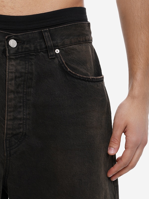 Шорты муж Aries AR3350105 BROWN - 5