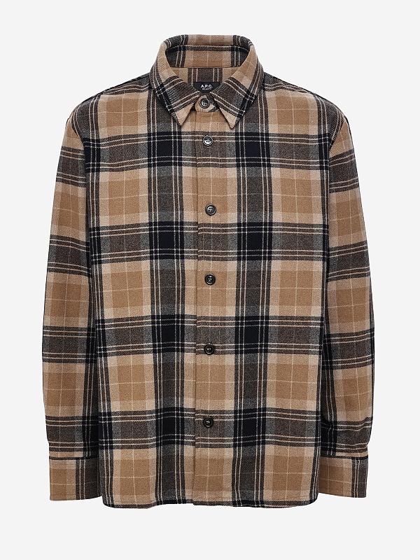 Рубашка муж A.P.C. WOARF-H02884 IAK DARK NAVY - 5