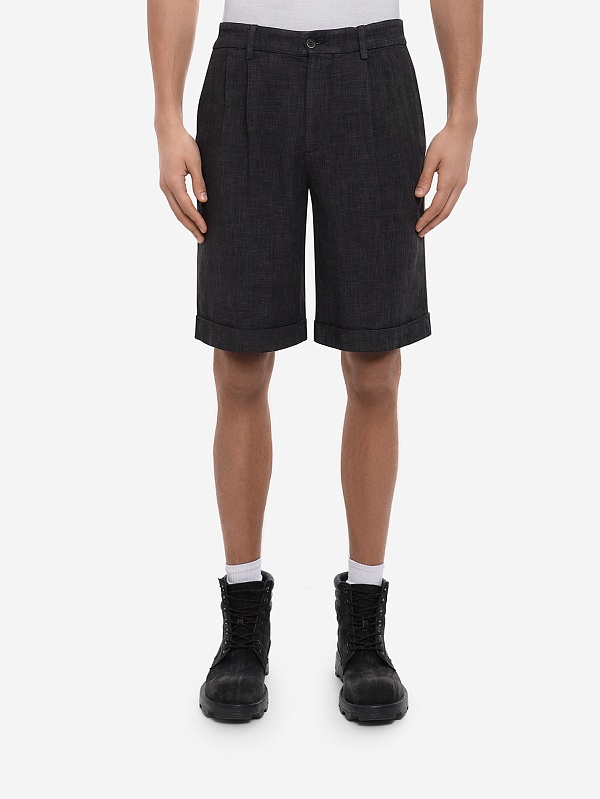 Шорты муж Barena Venezia PAU5452 4160 580 Piombo - 3