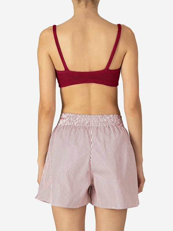 Шорты жен Paramidonna CR26CSSB-1 BURGUNDY - 2