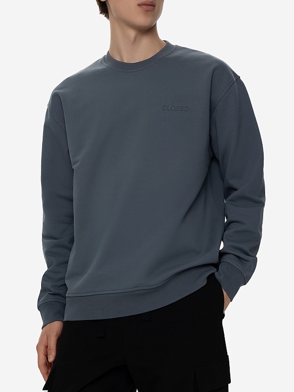 Толстовка муж Closed C85253-47E-PR 528 INDUSTRIAL BLUE - 3