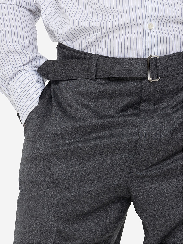 Брюки муж Officine Generale W24MTLG458PRE MID GREY - 5