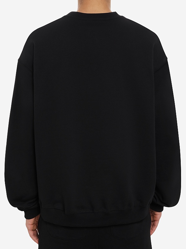 Толстовка муж IH NOM UH NIT NUW25214 999_BLACK+BLACK - 4