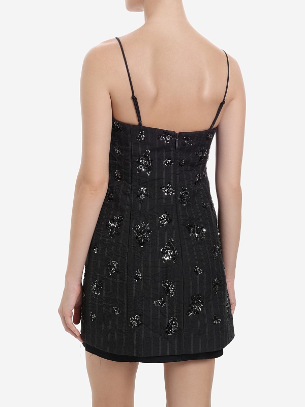 Платье жен Simkhai 525-1190-CR CHARCOAL STRIPE - 3