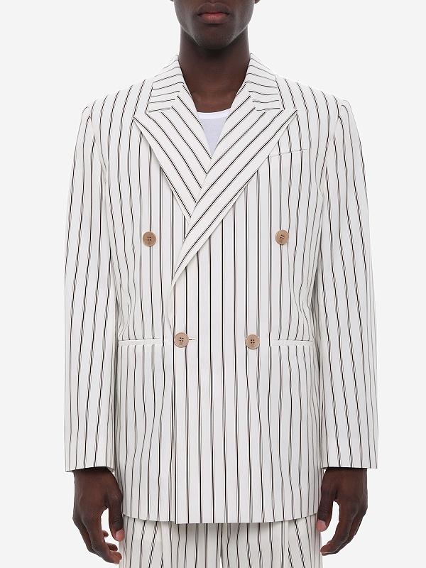 Пиджак муж LGN Louis Gabriel Nouchi 0204 T738 DESERT PINSTRIPE - 3