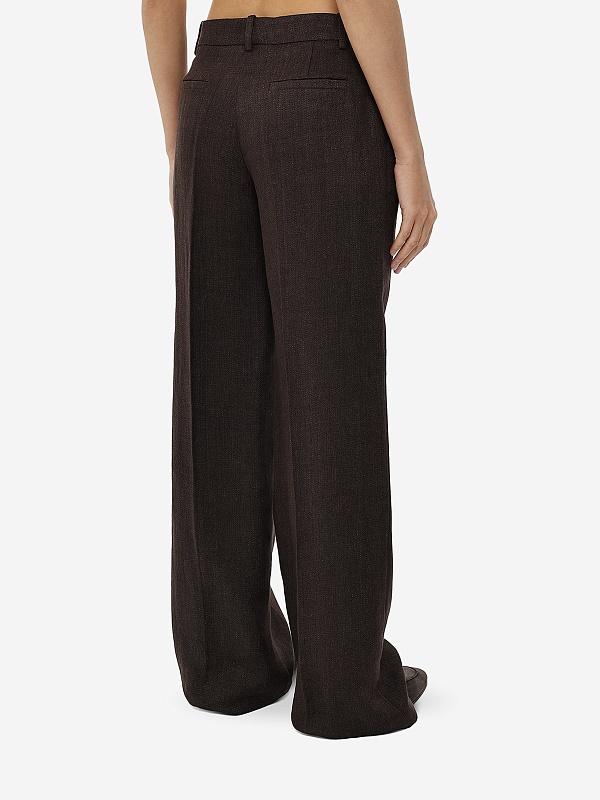 Брюки жен P.A.R.O.S.H. D232290 086 TESTA DI MORO - 4