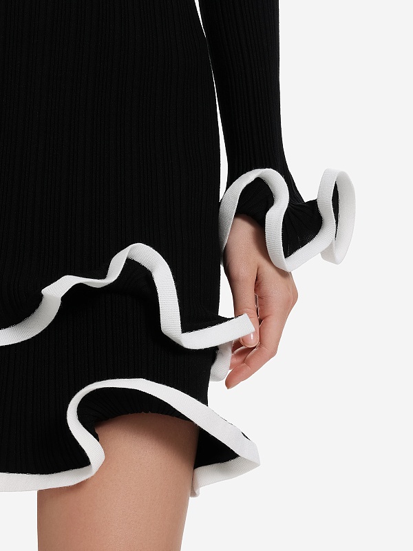 Платье жен Simkhai 525-1146-K BLACK - 5