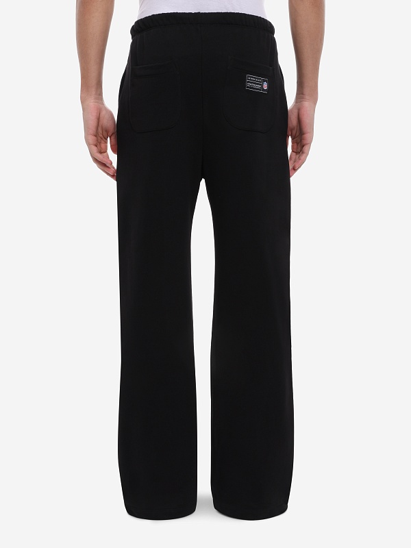 Джоггеры муж IH NOM UH NIT NUS26381 L66_BLACK+CREAM - 4