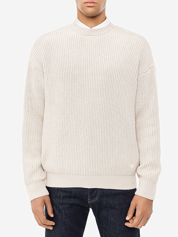 Свитер муж Emporio Armani 3D1MXY 1MQHZ 06G2 SILVER CLOUD - 2