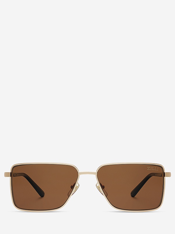 Солнцезащитные очки Zilli ZI 60092 SUN C01 Brown 59 16 145 - 1