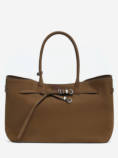 Сумка жен MARGESHERWOOD GG631256 CHESTNUT NUBUCK - 0