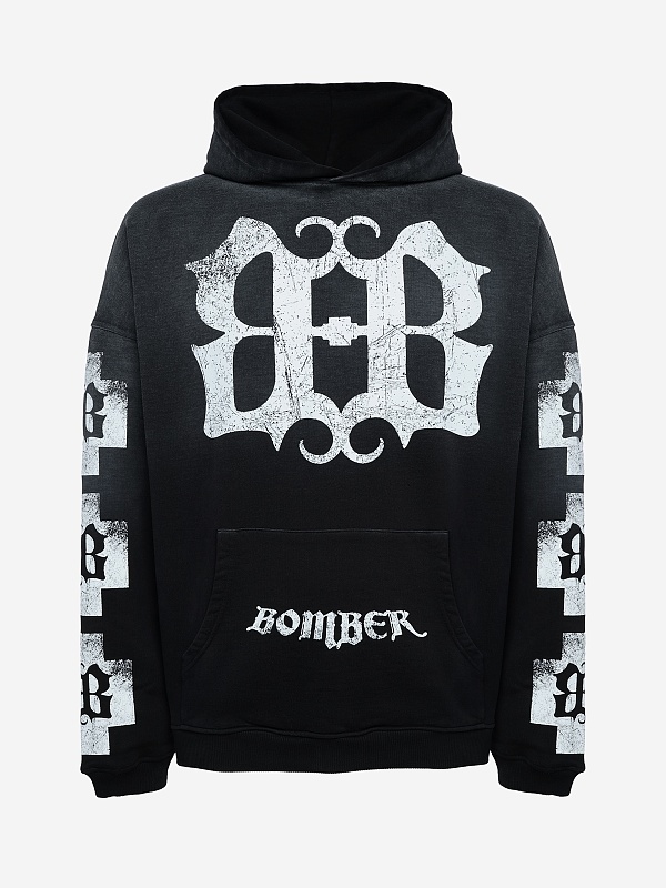 Худи муж BOMBER SS26N033 - 0