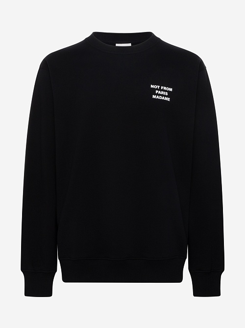Толстовка муж Drôle de Monsieur PERM-SW149-CO127-BL BLACK - 0