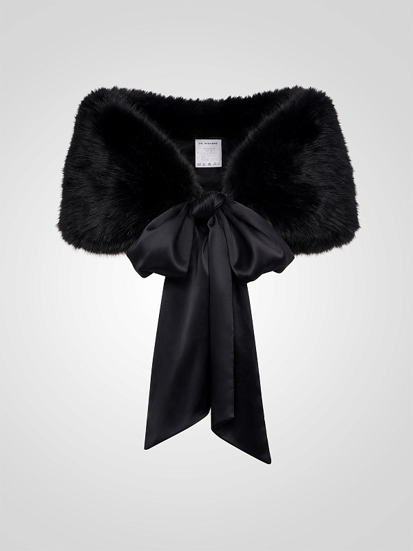 Шарф жен THE ANDAMANE TM208001B TNP239 BLACK - 0