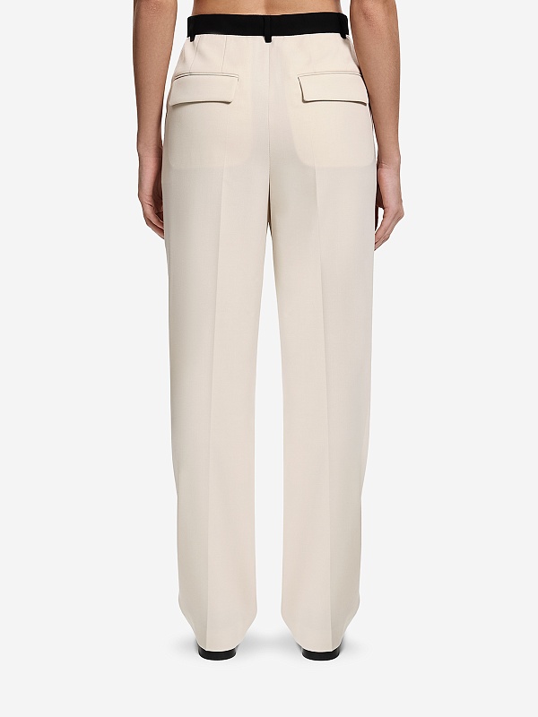 Брюки жен EENK EEB-1P351-PT01-IV Ivory - 3
