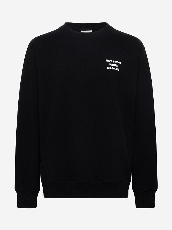 Толстовка муж Drôle de Monsieur PERM-SW149-CO127-BL BLACK - 5