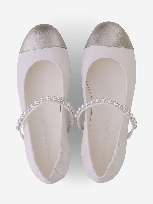 Балетки жен Kennel & Schmenger 14080-223 platino/butter - 4