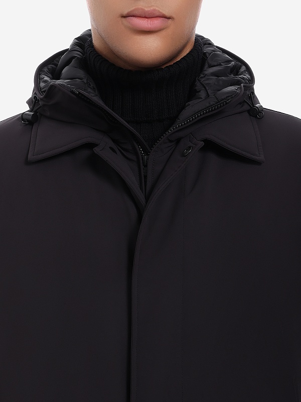 Парка муж Woolrich CFWOOU0928MRUT3339 BLACK - 4