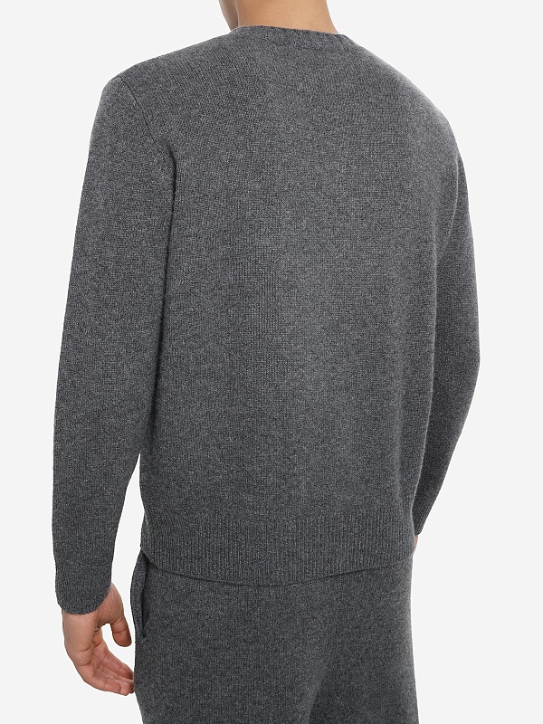 Свитер муж Sporty & Rich WS08362302GY04 Light Grey - 4