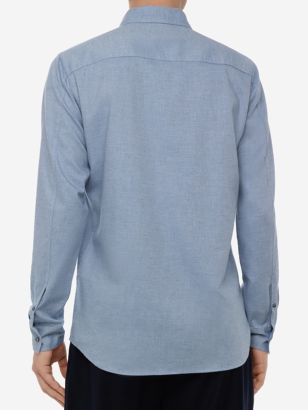 Рубашка муж AGNONA AI23PTD06U1Y_U2072 153 SKY - 4