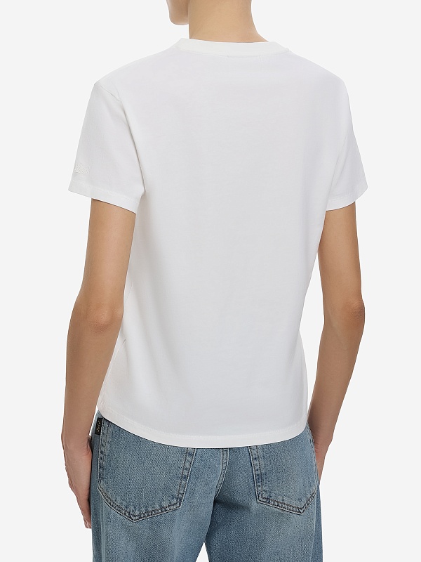 Футболка жен MC2 Saint Barth EMI0002 01708I LOVE AIR 10 EMB - 2