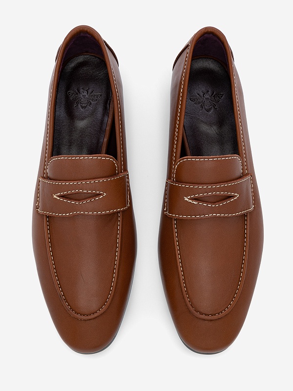 Лоферы жен Bougeotte FLASLEBJNA6417AB Brown/6417 - 2