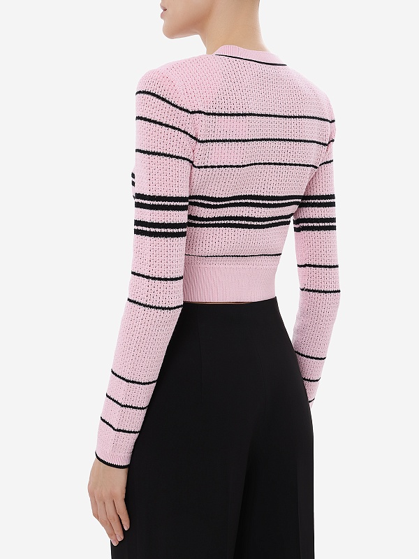 Кардиган жен Self-Portrait SS26-056C-P PINK - 4