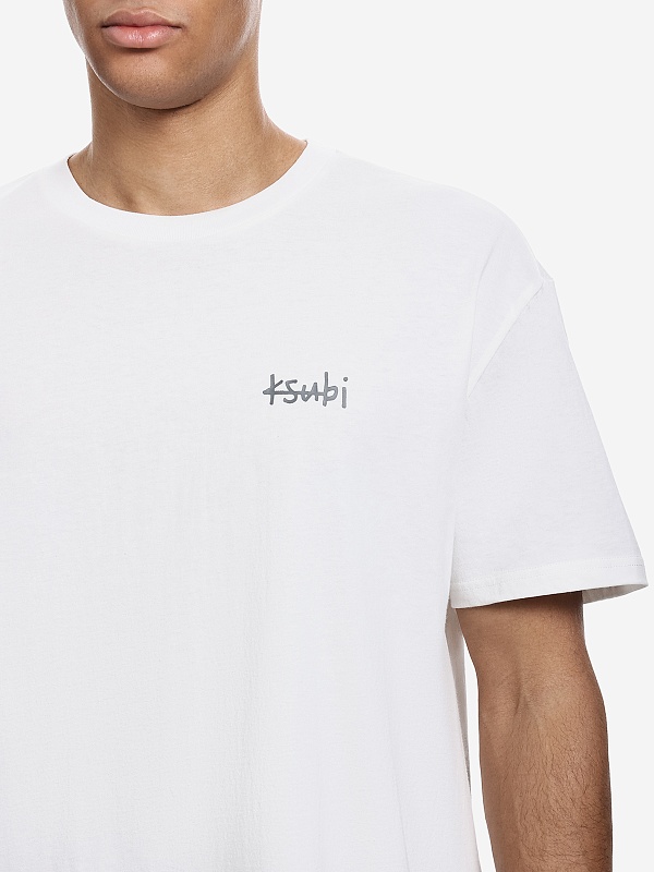 Футболка муж Ksubi MFA25TE003 OFF WHITE - 4