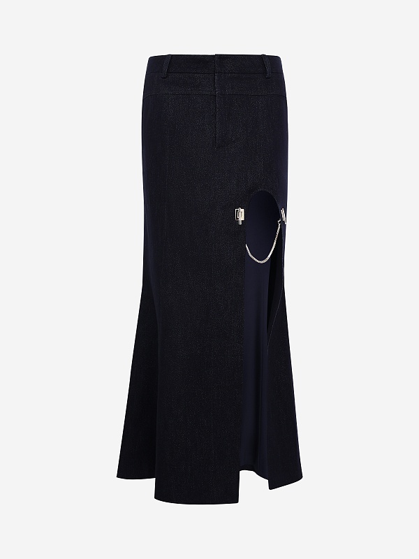 Юбка жен Danamé 526FW5901D SHIMMERING INDIGO - 0