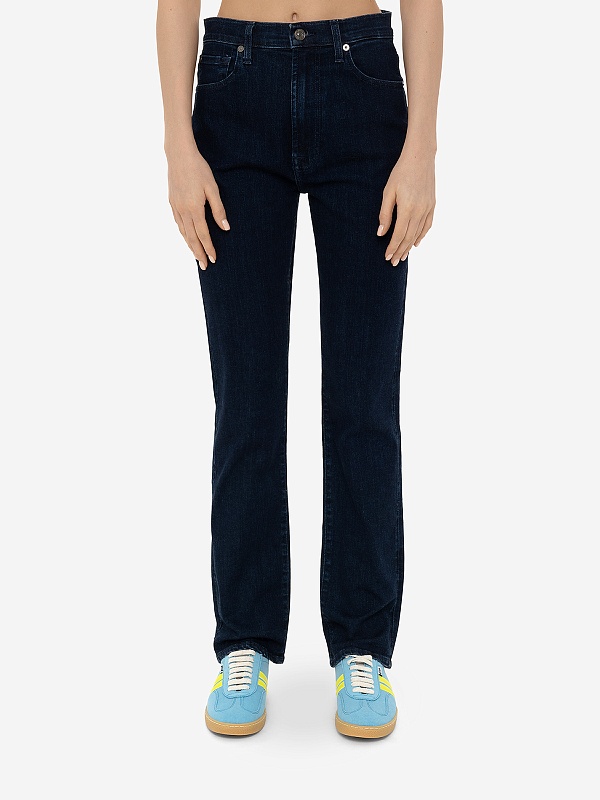 Джинсы жен 7 For All Mankind JSEM44A0SC DARK BLUE - 3