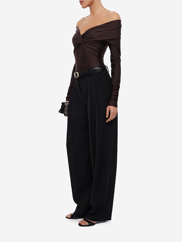 Боди жен THE ANDAMANE T200714A TJP062 DARK BROWN - 1
