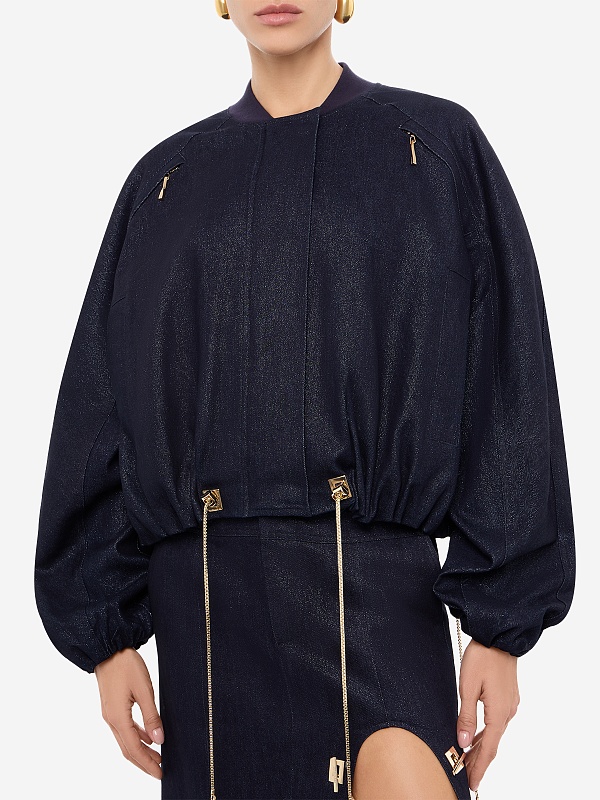 Куртка джинсовая жен Danamé 126FW1902D SHIMMERING INDIGO - 3