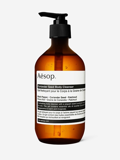 Гель для душа унисекс AESOP B500BT15RF Coriander Seed Body Cleanser 500 мл - 0