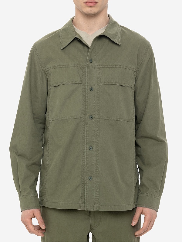 Рубашка муж Closed C84937-50G-01 690 OLIVE GREEN - 3