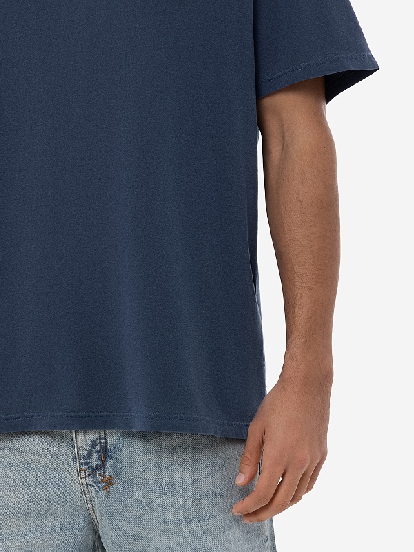 Футболка муж Ksubi MPF25TE034 navy - 4