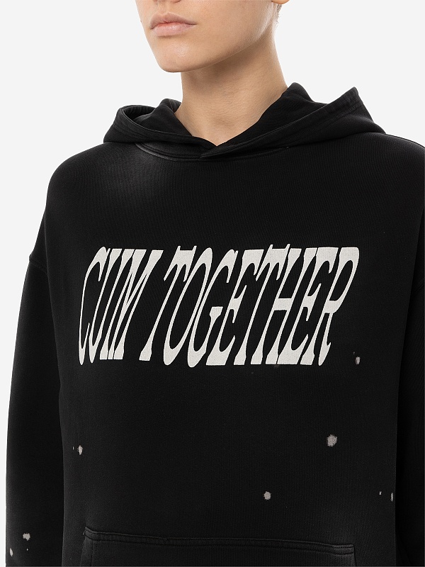 Худи муж Carne Bollente SS25H0104 Off-Black - 7