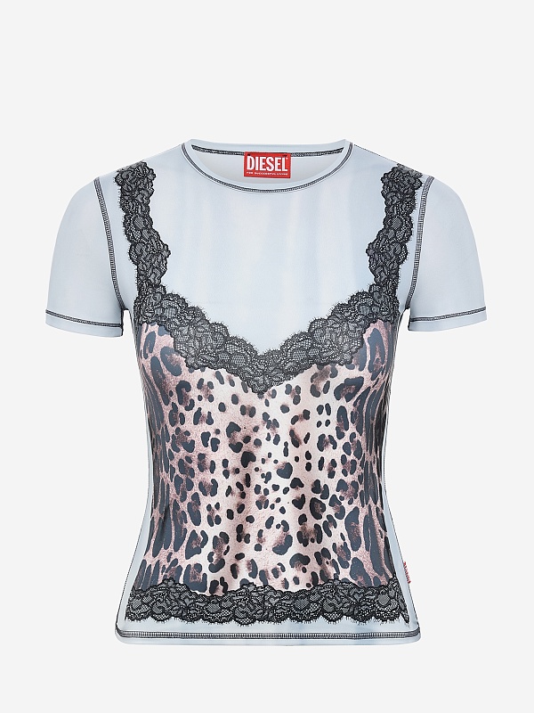 Футболка жен Diesel A16603 0CLBP 8PDA - 5