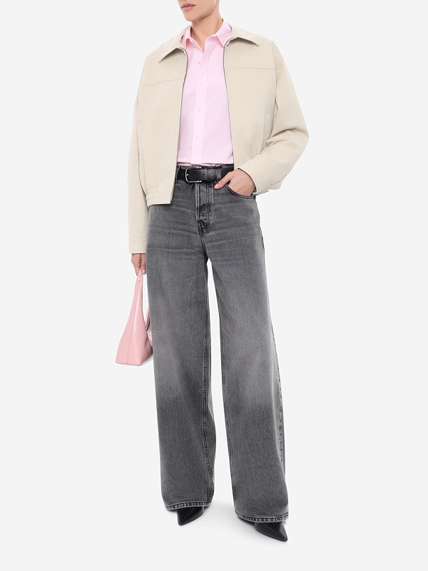 Рубашка жен DUNST UDSH6A103P1 SOFT PINK - 1