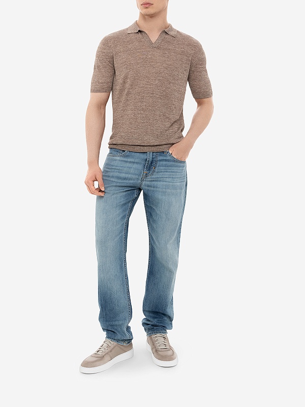 Джинсы муж 7 For All Mankind JSMS83L0UM LIGHT BLUE - 1