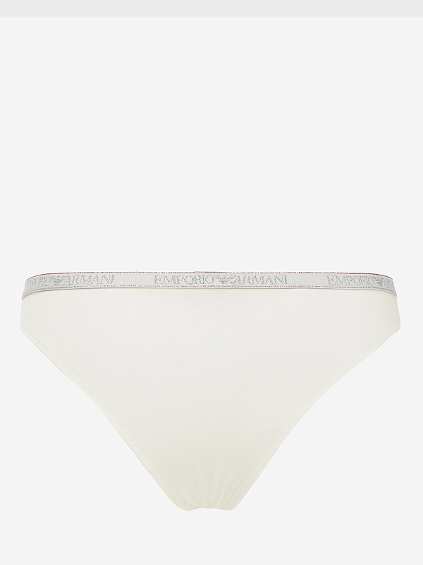 Набор (трусы 2 пары) жен Emporio Armani EW000406 AF10889 M0032 WHITE / WHITE - 1