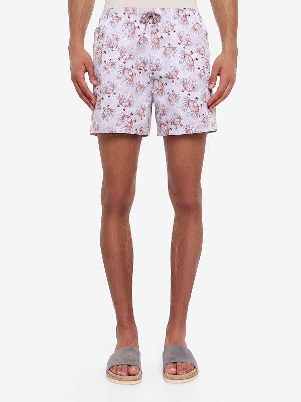 Плавки муж Emporio Armani EM000583 AF20447 F1062 CREAM PRINT CRABS - 3