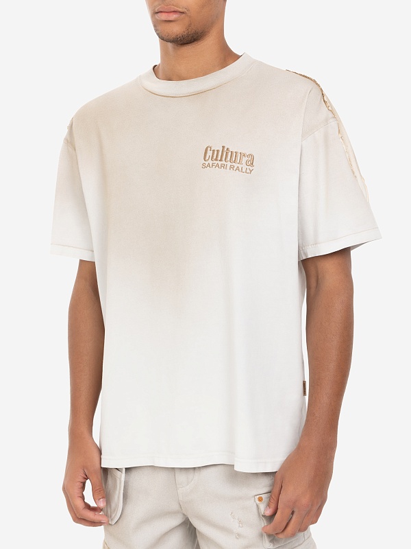 Футболка муж CULTURA S25CULT_A008 DIRTY WHITE - 3