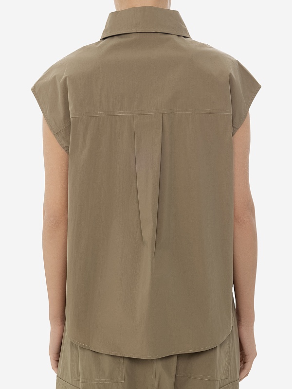 Рубашка жен P.A.R.O.S.H. D311667 004 BEIGE - 5