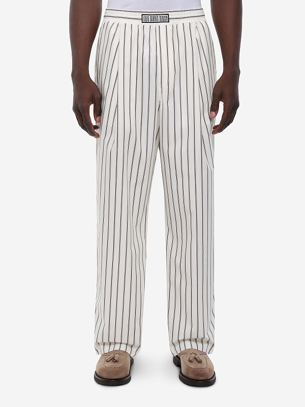 Брюки муж LGN Louis Gabriel Nouchi 0713 T738 PINSTRIPES - 2