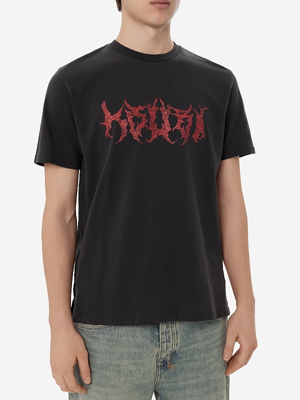 Футболка муж Ksubi MFA24TE002 Black - 3