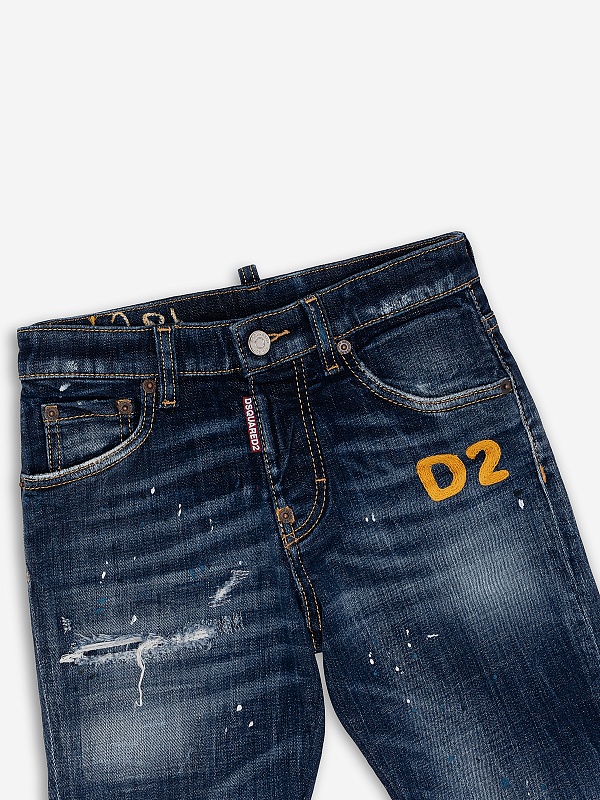 Джинсы дет Dsquared2 DQ0731 D0A5S DQ01 - 2