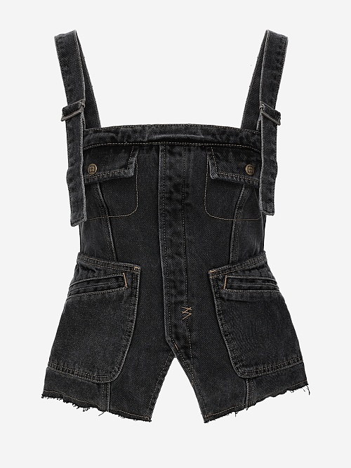 Топ жен Ksubi WSP25FT006 BLACK - 0
