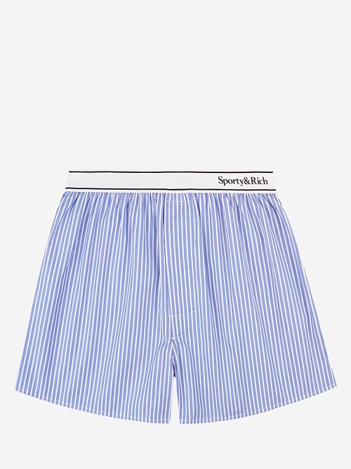 Шорты жен Sporty & Rich SH01565300ST09 Navy Stripe - 0