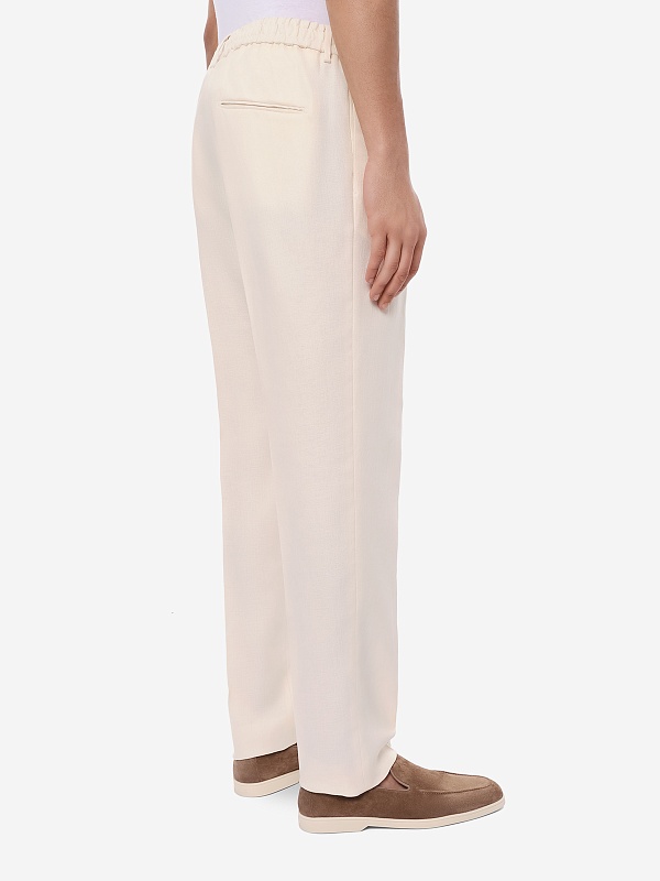 Брюки муж TAGLIATORE P-NEWMAN TGT 340021 EA959 OFF WHITE - 4