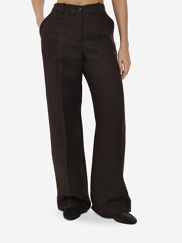 Брюки жен P.A.R.O.S.H. D232290 086 TESTA DI MORO - 3